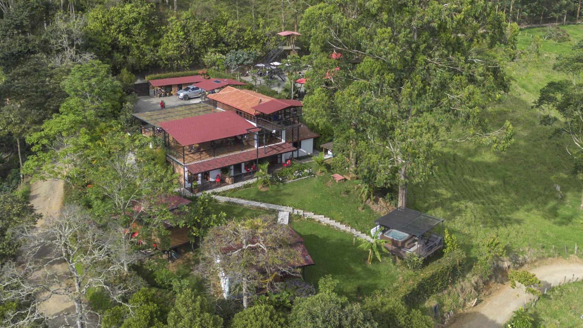 Gulupa Ecolodge Jardín Exterior photo