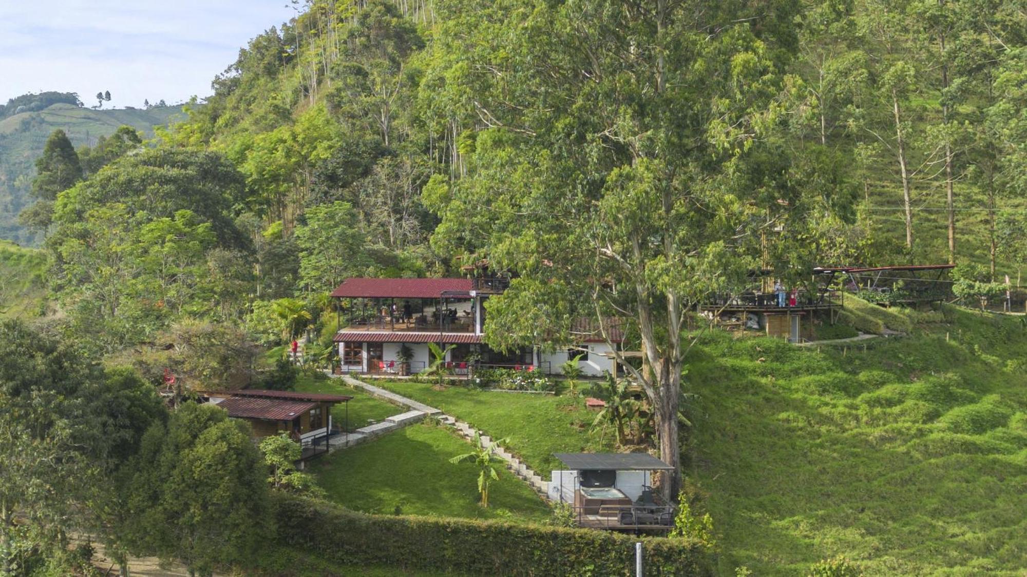 Gulupa Ecolodge Jardín Exterior photo