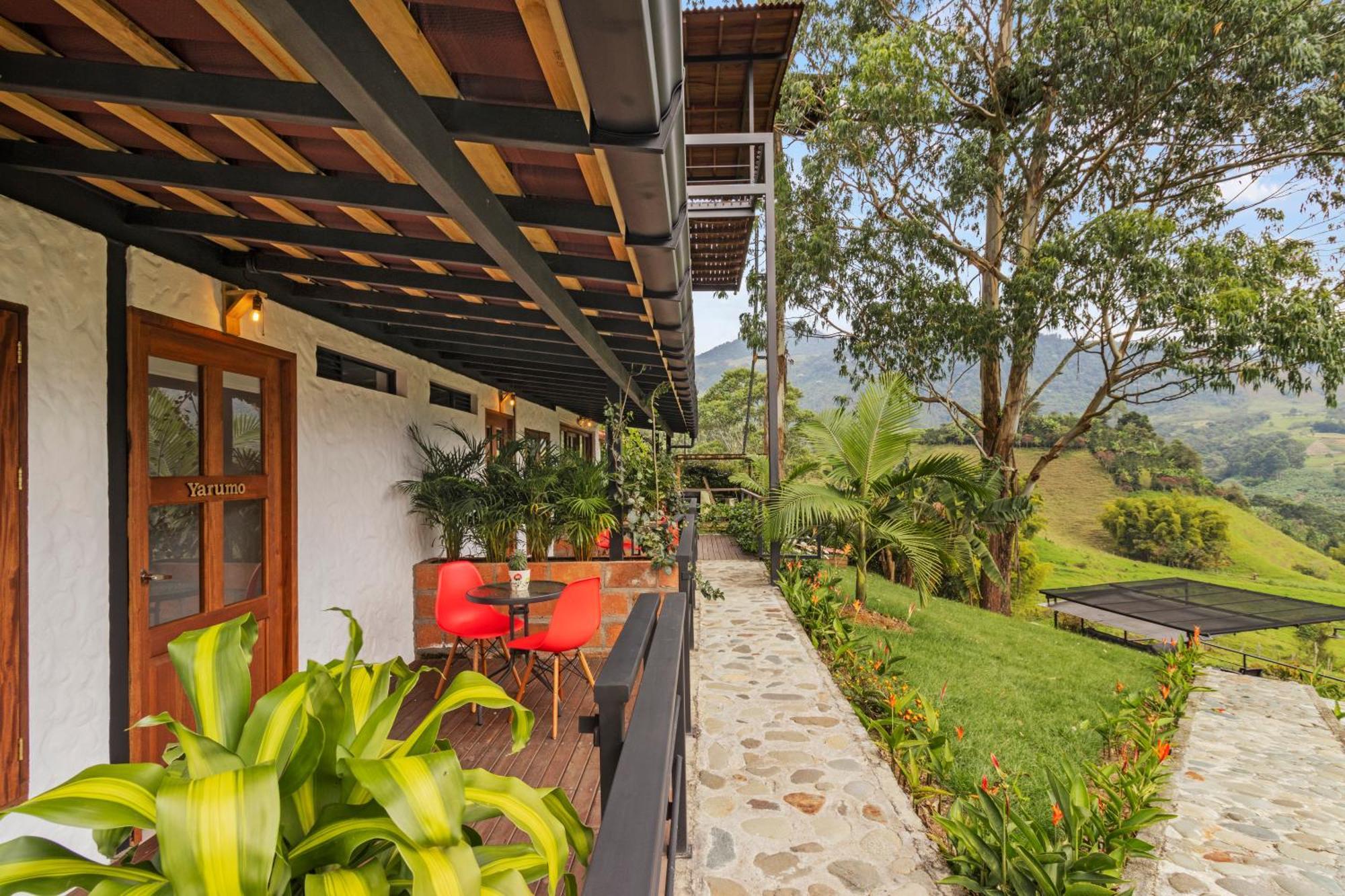 Gulupa Ecolodge Jardín Exterior photo
