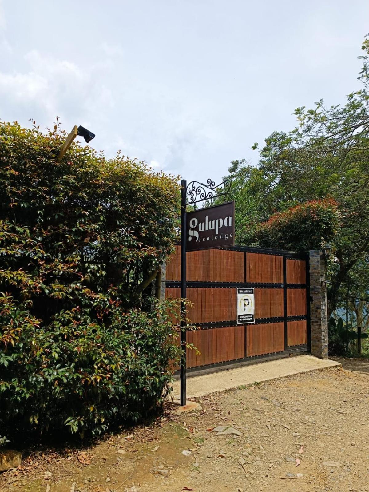 Gulupa Ecolodge Jardín Exterior photo